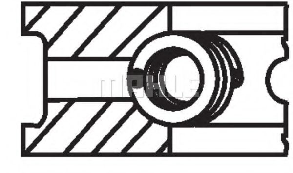 Segmenti piston VW CADDY Mk II (9K9A) (1