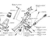 Semicaseta directie Nissan Cabstar (poz.48760N) NISSAN OE 48760-MB400