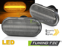 Semnale Semnalizatoare ALB LED SEQ compatibila RENAULT CLIO / MEGANE / SCENIC / TWINGO