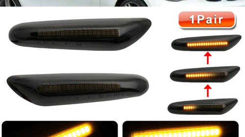 Semnalizare Dinamica Secventiala aripa LED compatibil BMW E46 E36 E90 E91 E60 E61 E87 E88 E92 E93 X1 E84 X3