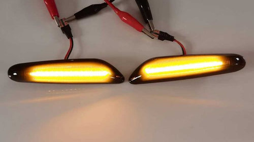 Semnalizari dinamice LED BMW E60 E61 E90 E91 