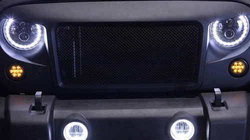 Semnalizari LED Grila Jeep Wrangler JK (2007-2016)