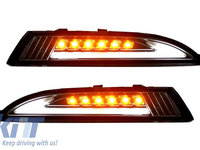 Semnalizatoare cu lumina de zi compatibil cu VW Scirocco III (2009-up)