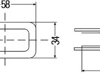 Semnalizator AUDI A6 4A C4 HELLA 2BM003647021