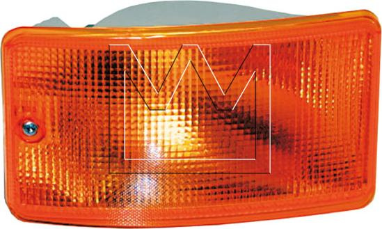 Semnalizator Indicator lamp front L-R glass colour. yellow PY21W MERCEDES ACTROS AXOR 04.96- MONARK 098223005