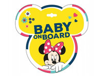 Semnul Baby On Bord, Minnie Disney D59613