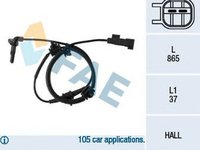 Senzor ABS CHEVROLET CRUZE hatchback J305 FAE 78111