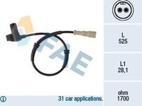 Senzor ABS RENAULT CLIO II caroserie SB0 1 2 FAE 78121