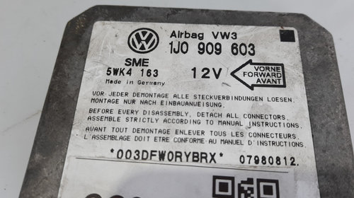 Senzor Airbag VW GOLF IV 1.6 Benzina 2002