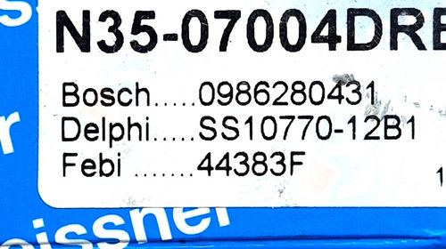 Senzor Ax Came Audi A4 B7 (8E) 2004 - 2008 Motorina 0986280431, SS1077012B1, SS1 077 012 B1, N3507004DREIS, N35-07004DREIS, 12522103, 1252-2103, 44383F