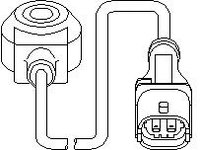 Senzor batai OPEL OMEGA B combi (21_, 22_, 23_), OPEL VECTRA B hatchback (38_), OPEL VECTRA B (36_) - TOPRAN 207 829