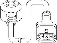 Senzor batai OPEL VECTRA B hatchback (38_), OPEL VECTRA B (36_), OPEL VECTRA B combi (31_) - TOPRAN 207 429