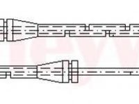 Senzor de avertizare,uzura placute de frana BMW 3 Compact (E36), BMW 3 limuzina (E36), BMW 3 cupe (E36) - BENDIX 581331