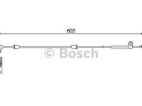 Senzor de avertizare,uzura placute de frana BMW Z4 (E85) (2003 - 2009) BOSCH 1 987 474 943