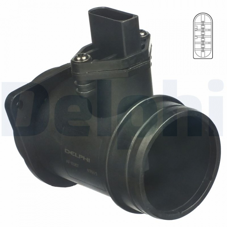 Senzor debit aer DELPHI AF10267-12B1 pentru VW PASSAT B5.5 Variant (3B6) 2000-2005