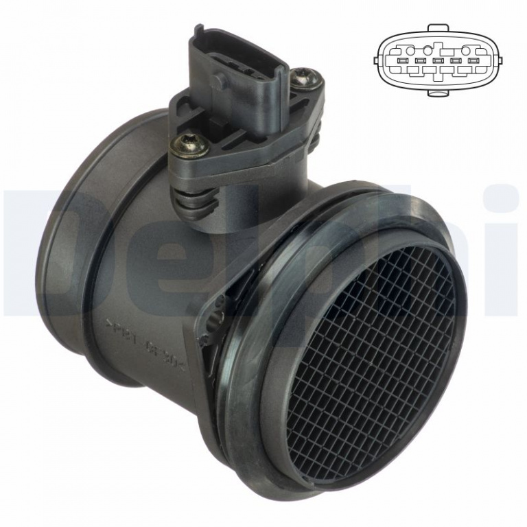 Senzor debit aer DELPHI AF10411-12B1 pentru FORD KUGA II (DM2) 2013-2019