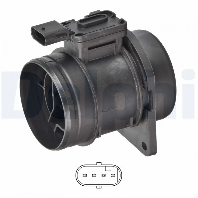Senzor debit aer DELPHI AUDI A4 B9 (8W2, 8WC) 2015-2023 - AF10656-12B1