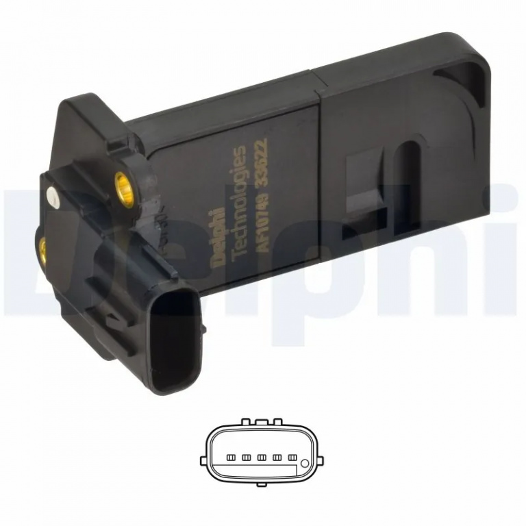 Senzor debit aer DELPHI ISUZU MU-X SUV (UCS/UCR) 2013-2018 - AF10749-12B1