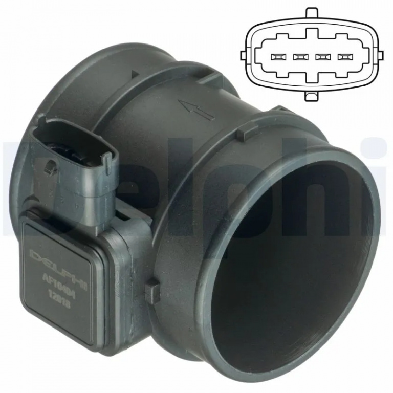 Senzor debit aer DELPHI VAUXHALL ASTRA Mk V (H) (A04) 2004-2009 - AF10404-12B1