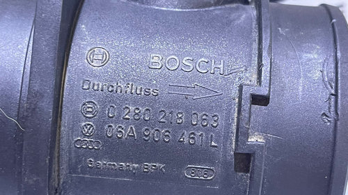 Senzor Debitmetru Aer Audi A4 B5 1.8 AWT 1995 - 2001 Cod 06A906461L 0280218063