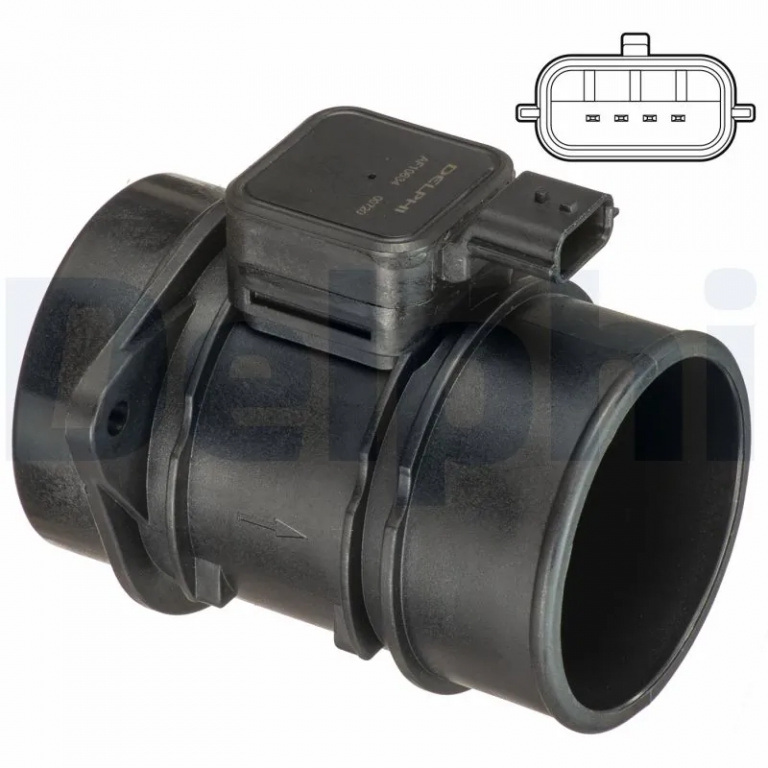 Senzor debitmetru aer Delphi RENAULT DUSTER (HS_) 2014-2019 - AF10634-12B1