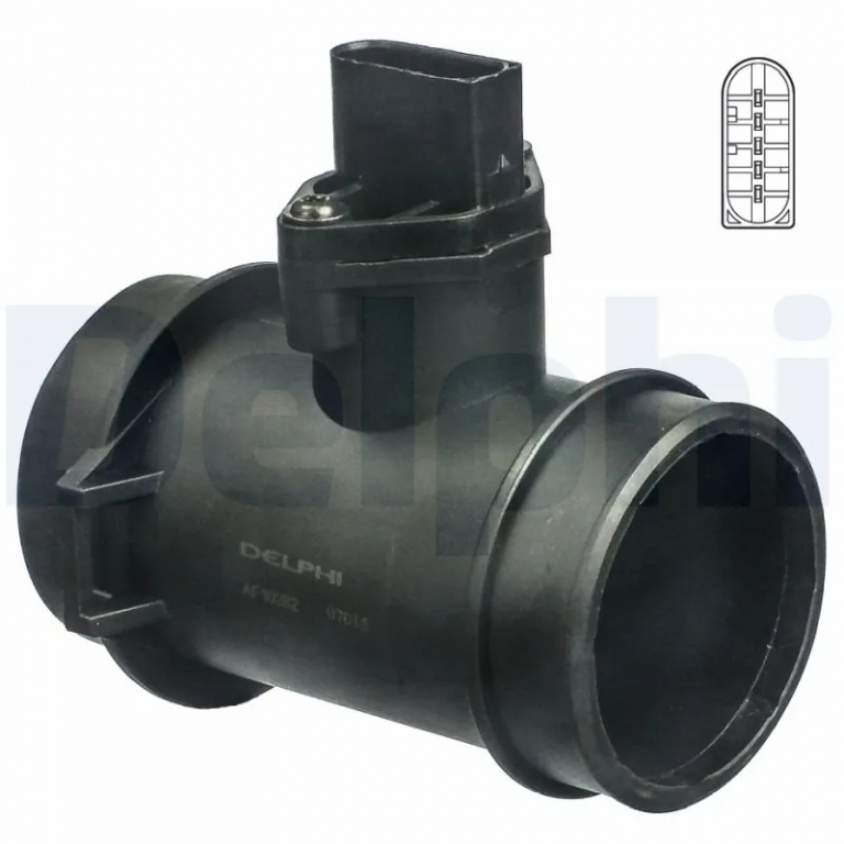 Senzor debitmetru aer Delphi SSANGYONG REXTON / REXTON II (GAB_) 2002-2007 - AF10282-12B1