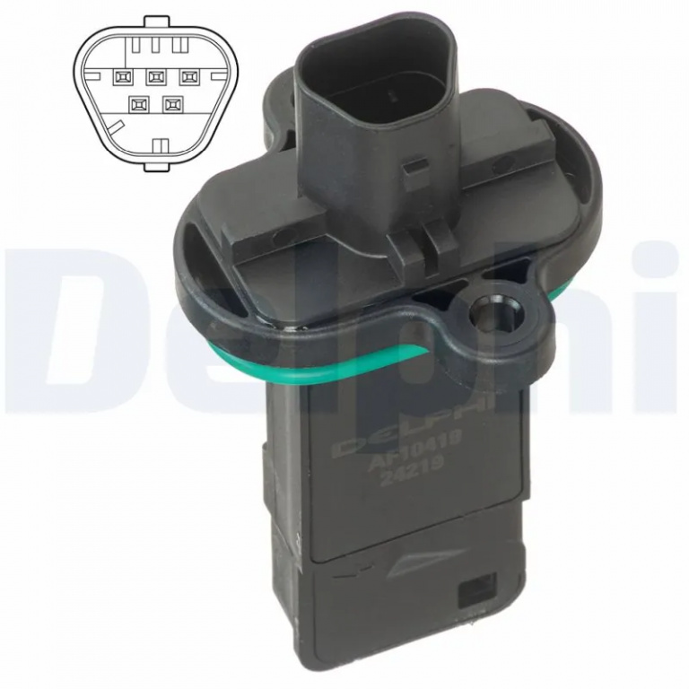 Senzor debitmetru aer Delphi VAUXHALL CORSAVAN Mk IV (E) Caseta/ Hatchback (X15) 2014-2019 - AF10419-12B1