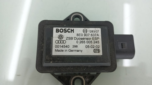 Senzor ESP Audi A4 B6 AWX 2001-2004 8E0907637A DezP: 14632