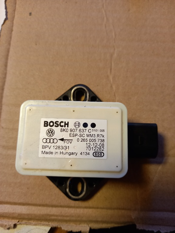 Senzor ESP Audi A4 B8 A5 Q5 cod produs:8K0907637C/8K0 907 637 C