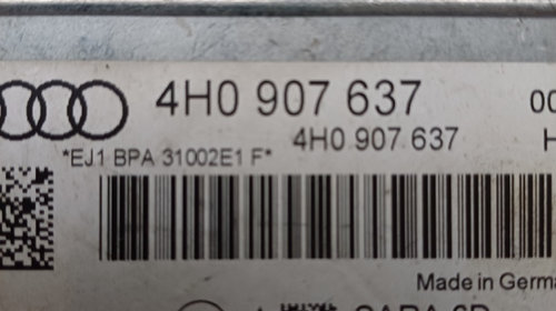 Senzor ESP AUDI A8 III (4H2, 4H8, 4HC, 4HL) [ 2009 - 2018 ] BOSCH 0265005778 OEM 4H0907637