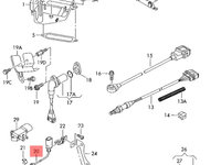 Senzor filtru particule DPF 03L906088E Audi A4 B8 2.0 TDI CAG 103 KW OEM 03L906088D