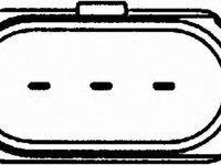 Senzor impulsuri arbore cotit AUDI A4 Avant 8E5 B6 HELLA 6PU009146331