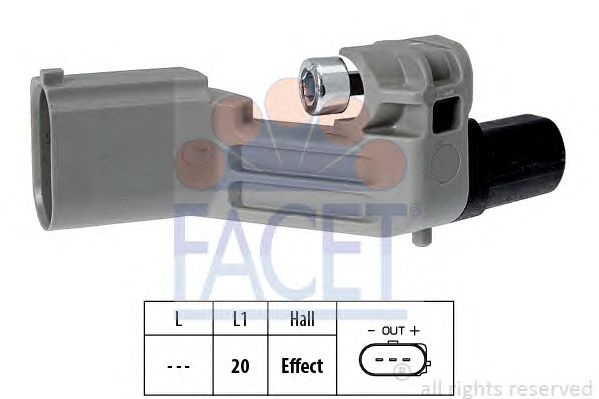 Senzor impulsuri arbore cotit AUDI Q5 (8R) - Cod i