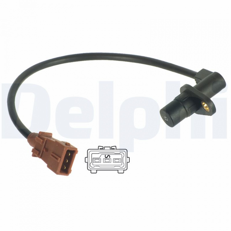 Senzor impulsuri, arbore cotit DELPHI SS10736-12B1 pentru CITROEN JUMPY I platou / sasiu (BU_, BV_, BW_, BX_) 1999 2000 2001 2002 2003 2004 2005 2006