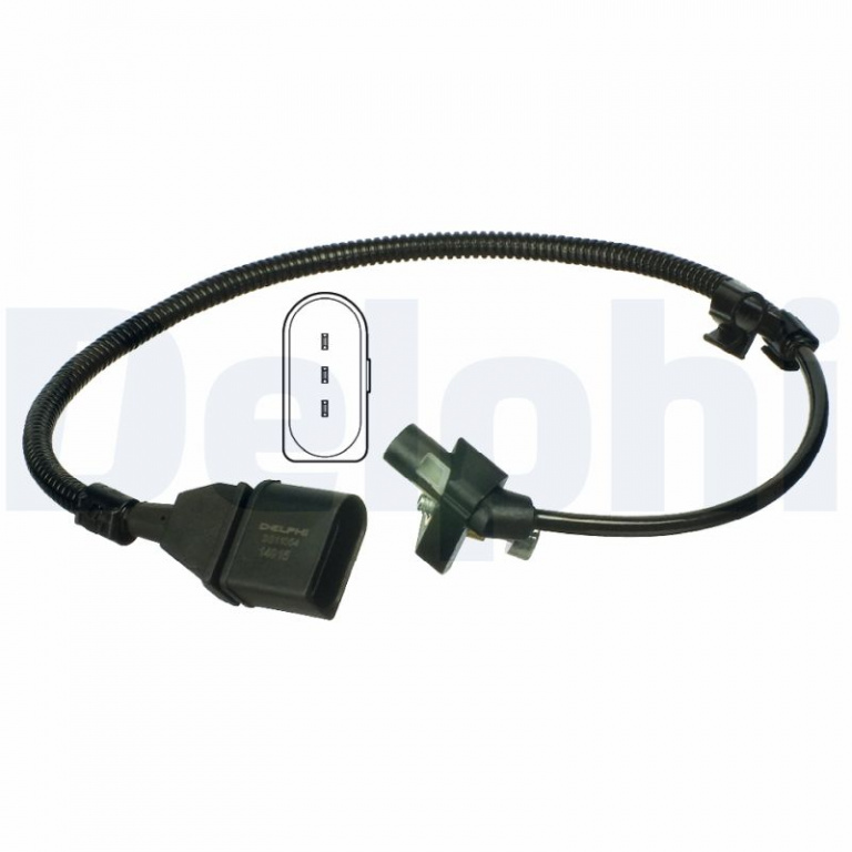 Senzor impulsuri, arbore cotit DELPHI SS11054 compatibil cu VW LUPO I (6X1, 6E1) 1998 1999 2000 2001 2002 2003 2004 2005