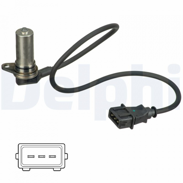 Senzor impulsuri, arbore cotit DELPHI SS11225 pentru AUDI A6 C5 Avant (4B5) 1998 1999 2000 2001