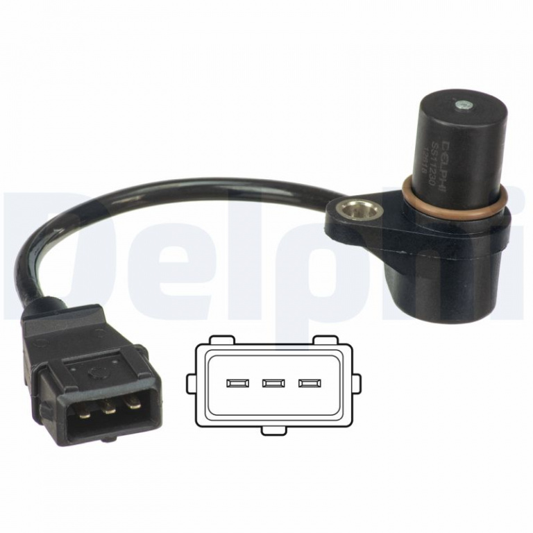 Senzor impulsuri, arbore cotit DELPHI SS11230 model HONDA ACCORD VI (CK, CG, CH, CF) 1999 2000 2001 2002