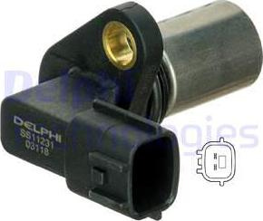 Senzor impulsuri arbore cotit - Delphi SS11231