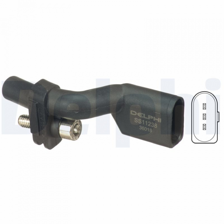 Senzor impulsuri, arbore cotit DELPHI SS11238 model SKODA OCTAVIA II (1Z3) 2004 2005 2006 2007 2008 2009 2010