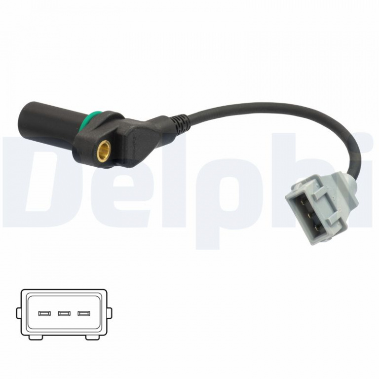 Senzor impulsuri, arbore cotit DELPHI SS11252 model VW LT 28-35 II bus (2DB, 2DE, 2DK) 1996 1997 1998 1999 2000 2001 2002 2003 2004 2005 2006