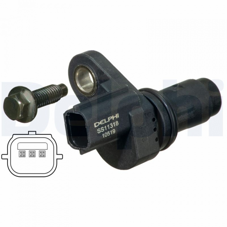 Senzor impulsuri, arbore cotit DELPHI SS11318 la masina OPEL ANTARA A (L07) 2010 2011 2012 2013 2014 2015
