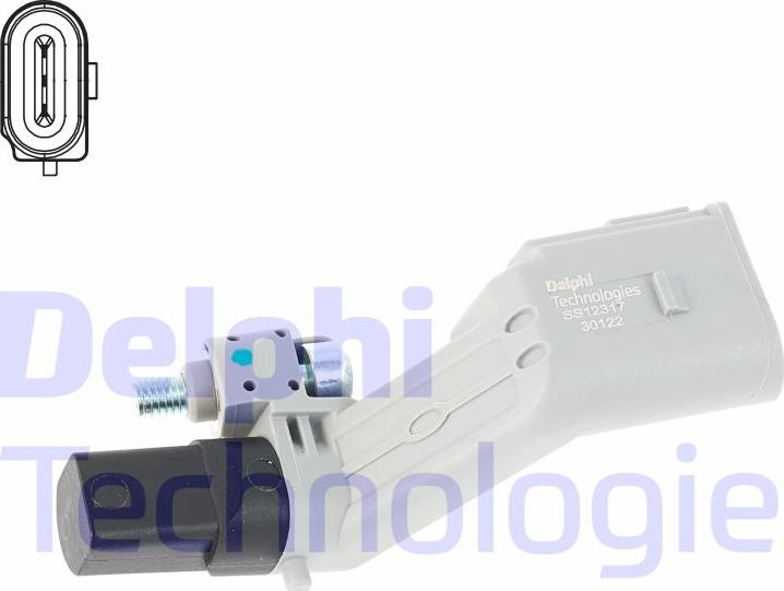 Senzor impulsuri arbore cotit - Delphi SS12317-12B