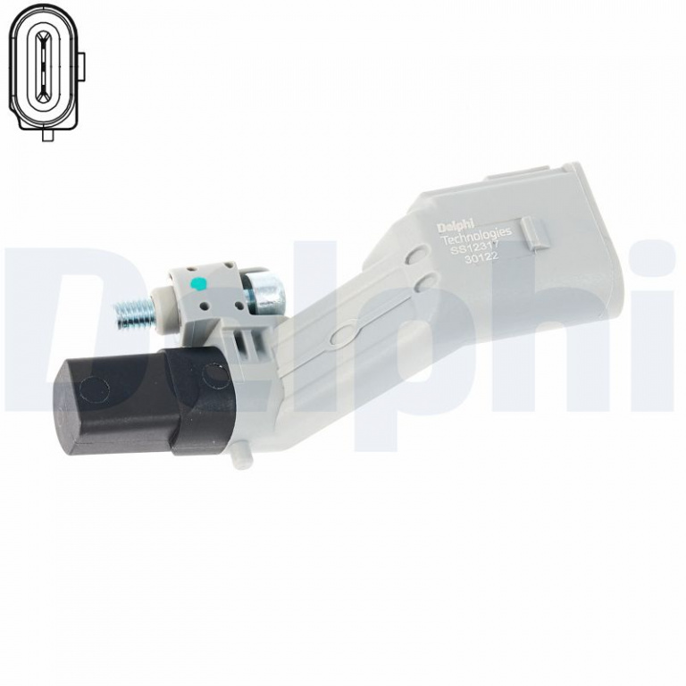 Senzor impulsuri, arbore cotit DELPHI SS12317-12B1 pentru SKODA YETI (5L) 2009 2010 2011 2012 2013 2014 2015