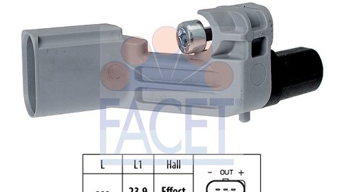 SENZOR IMPULSURI ARBORE COTIT - FACET - 9.046