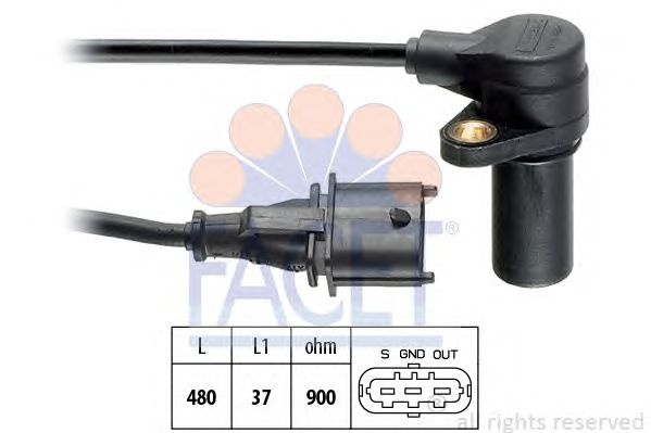 Senzor impulsuri arbore cotit FIAT DOBLO 1,9JTD 01