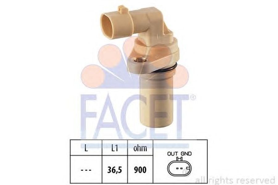 Senzor impulsuri arbore cotit FIAT STRADA pick-up 178E FACET FA 9.0379