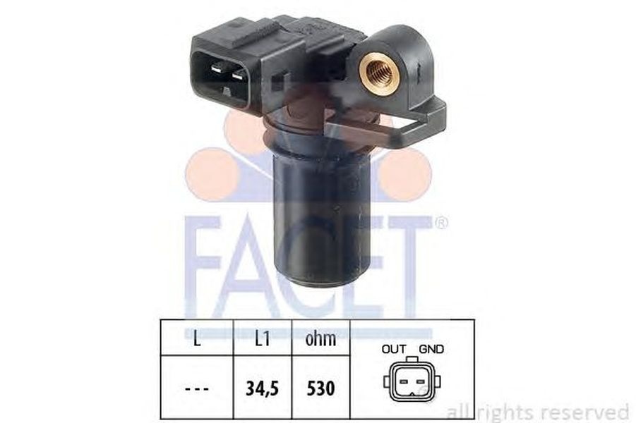 Senzor impulsuri arbore cotit FORD C-MAX DM2 FACET FA 9.0323