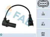 Senzor impulsuri arbore cotit OPEL ASTRA H caroserie L70 FAE 79068