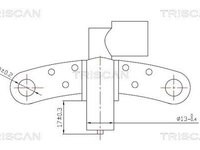 Senzor impulsuri, arbore cotit TRISCAN 8855 25102