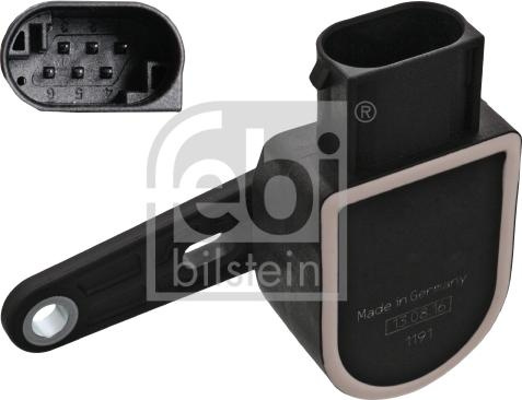 Senzor. lumini xenon Reglaj inaltime far Dreapta-Stanga xenon MERCEDES A W176 AMG GT C190 AMG GT R190 B SPORTS TO MERCEDES-BENZ M-CLASS (W166), Crossover, 06.2011 - 12.2015 Febi Bilstein 100090